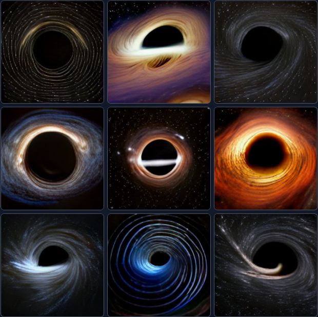 black holes in the e