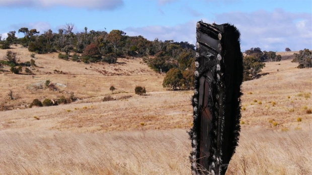 Remains of potential SpaceX spacecraft crash land on farm