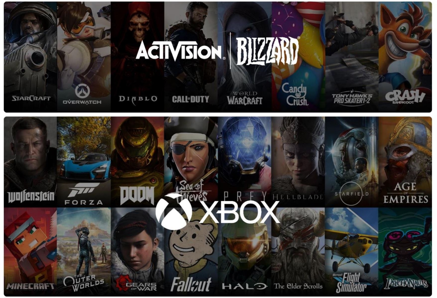 Microsoft To Buy Activision, Adding Many Games To Xbox Game Pass