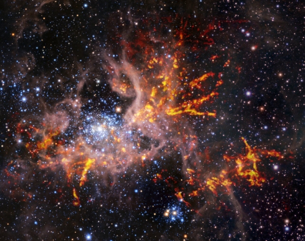 Impresionantes nuevas imágenes de la Nebulosa de la Tarántula reveladas 