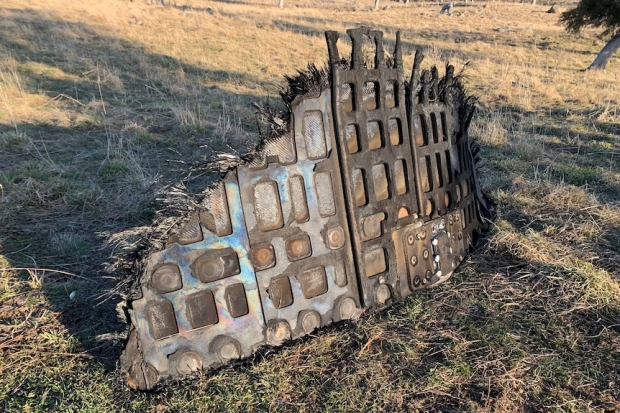 Officials confirm Elon Musk SpaceX rocket debris crashed in a field 06 | TweakTown.com