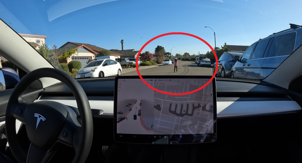 Child put in front of moving Tesla sparks outrage, video goes viral 01 | TweakTown.com
