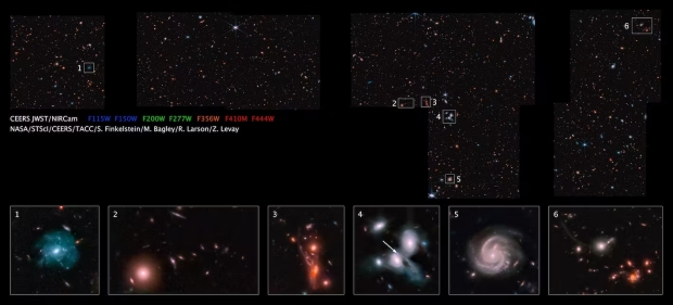 Le télescope spatial Webb de la NASA capture la plus grande image à ce jour