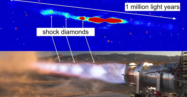 Un chorro masivo es expulsado de un agujero negro 50 veces más grande que su propia galaxia 02 |  TweakTown.com