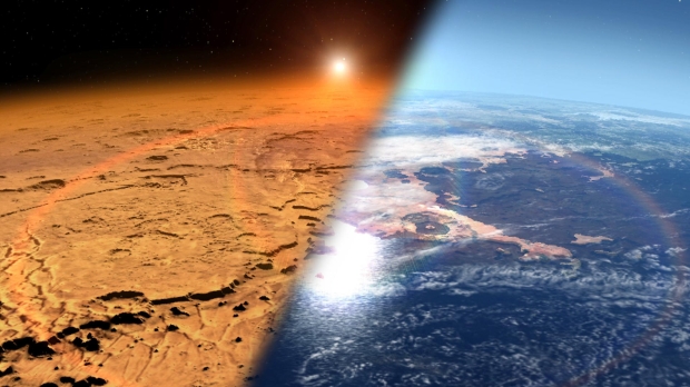 Open enlarged image New 'water map' of Mars reveals where all of the water went