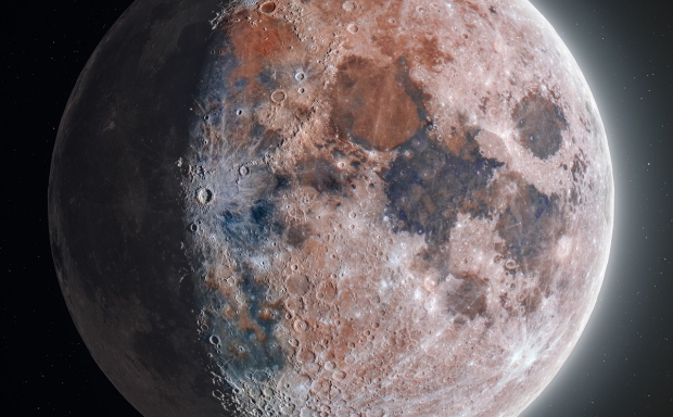 Open enlarged image 'Behold' the most ridiculously detailed photograph of the Moon ever