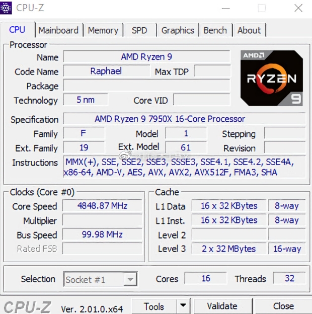 AMD Ryzen 9 7950X: 16-core 'Zen 4' CPU codenamed 'Persephone' 07 |  TweakTown.com
