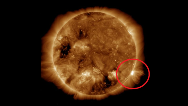 Open enlarged image NASA confirms intense solar flare followed by an impact on Earth