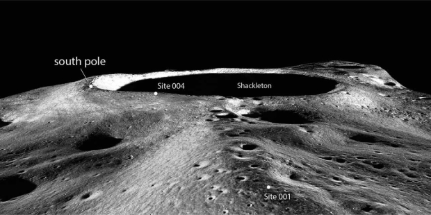 Permanently dark region of the Moon finally illuminated with AI help