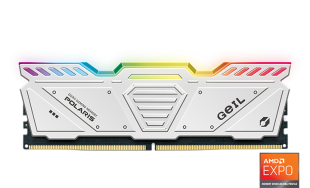 GeIL unveils EVO V + Polaris AMD EXPO Edition DDR5 RAM + RGB lighting