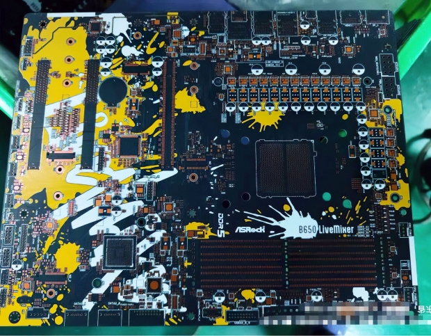 ASRock's new B650 LiveMixer motherboard features a splash-like design 01 | TweakTown.com