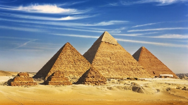 Open enlarged image New study reveals how huge stones could be moved to build the Pyramids