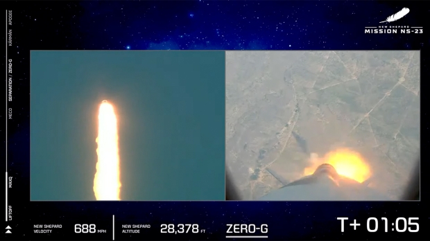 La fusée Blue Origin de Jeff Bezos subit un crash, sous enquête de la FAA 02 |  TweakTown.com