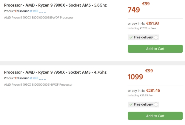 AMD's new Ryzen 9 7950X is on sale in China for $856, a week early 05 AMD's new Ryzen 9 7950X is on sale in China for $856, a week early 05