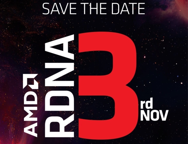 AMD confirms next-gen RDNA 3 GPUs will launch on November 3