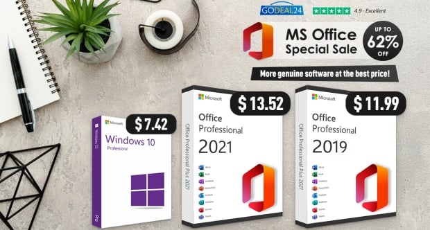 Buy lifetime MS Office from $11.99 and Windows OS is as low as $6.14!