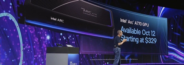 Intel finally, finally launches Intel Arc A770: October 12 for $329 01