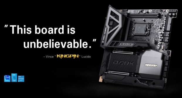 EVGA's new Z790 DARK KINGPIN motherboard teased, it's 'unbelievable'