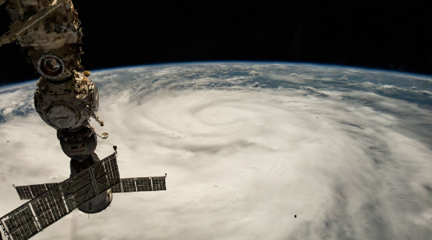 International Space Station photographs Hurricane Ian gaining strength