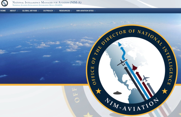 US intelligence posts new logo containing a UFO, was quickly removed 01