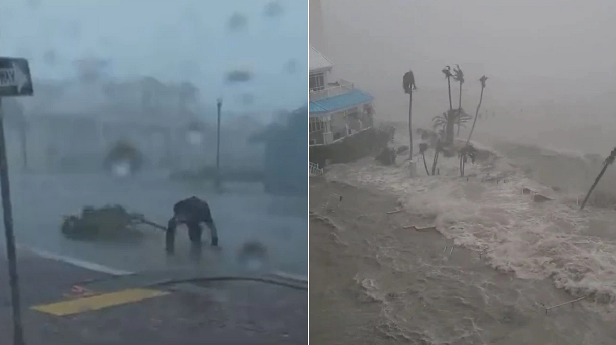 Самый разрушительный ураган в сша. Ураган во Флориде 2022. Ураган Иэн Флорида. Флорида Тайфун.