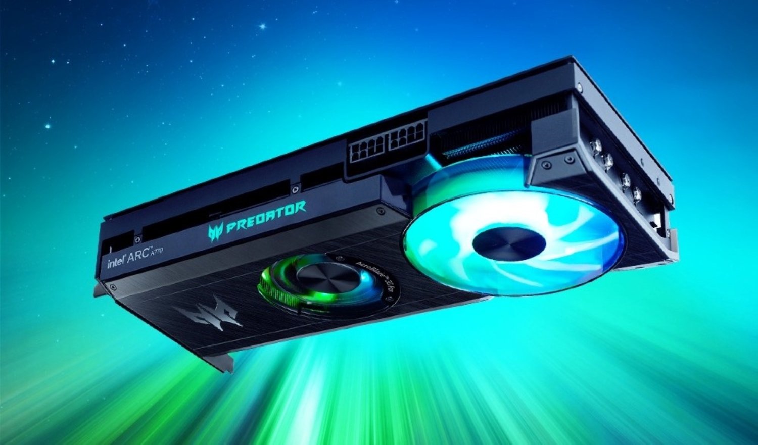 Acer teases the bestlooking custom Arc A770 graphics card yet