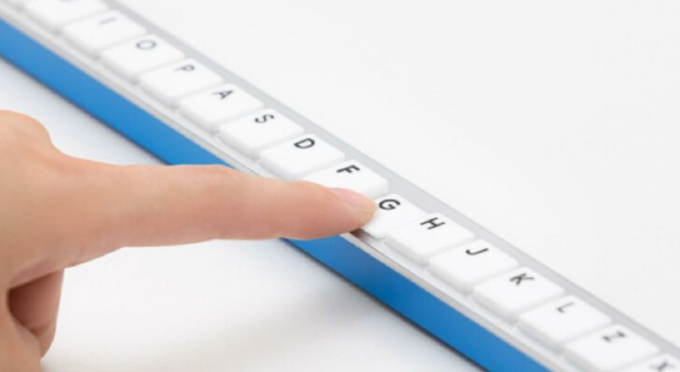 Google's new keyboard is 65-inches long and doubles as a bug catcher