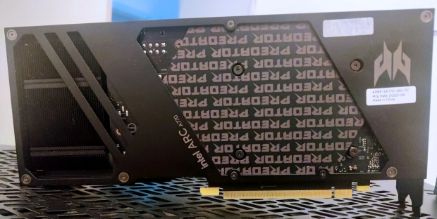 Acer's new Predator Arc A770 BiFrost graphics card spotted, looks good