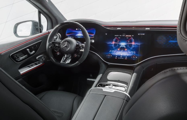 Mercedes-AMG shows off shiny EQE SUV pushing 677 HP from two motors 04
