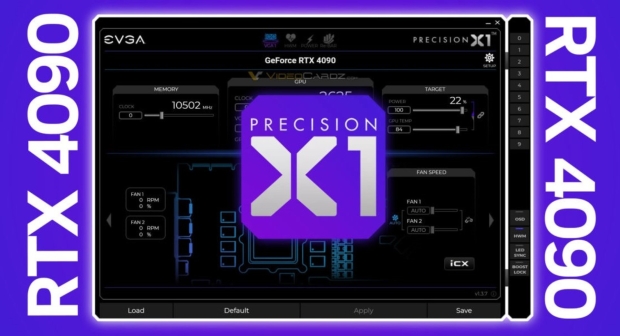EVGA has no GeForce RTX 4090 to buy, but Precision X1 now supports the RTX 4090