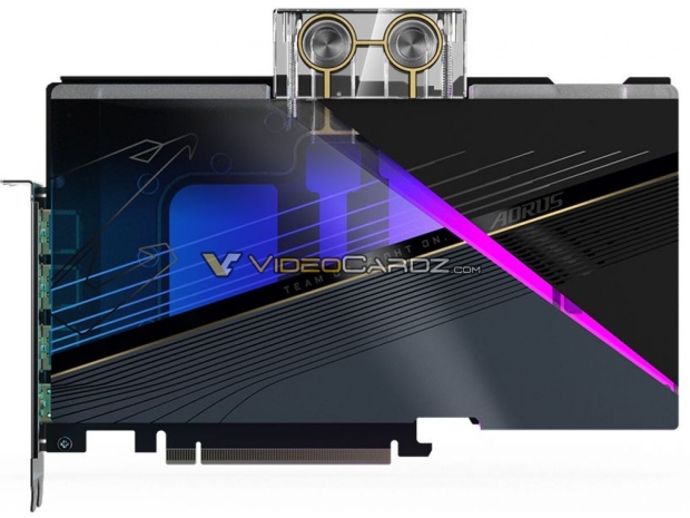 AORUS GeForce RTX 4080 Xtreme Waterforce, AERO cards teased