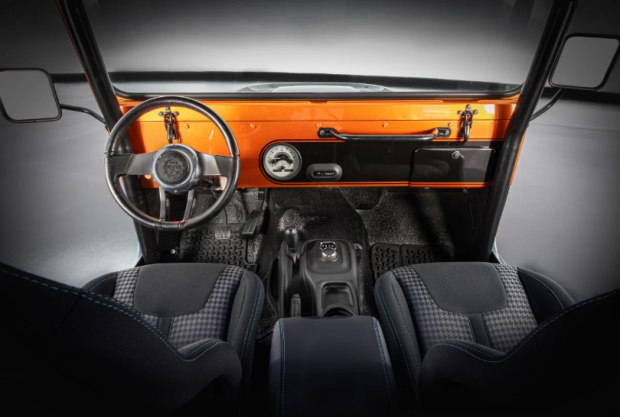 Mopar shows off the electric Jeep CJ Surge Concept during SEMA Show 02