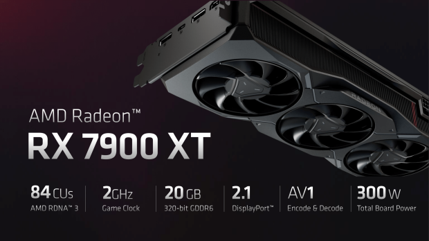 AMD Radeon RX 7900 XT announced: Navi 31 GPU, 20GB GDDR6, costs $899