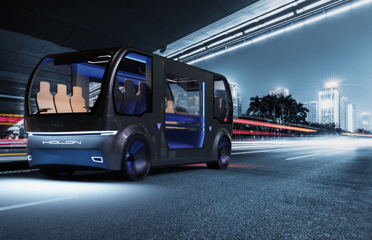 Benteler hopes Holon can lead to a fully electric autonomous people mover