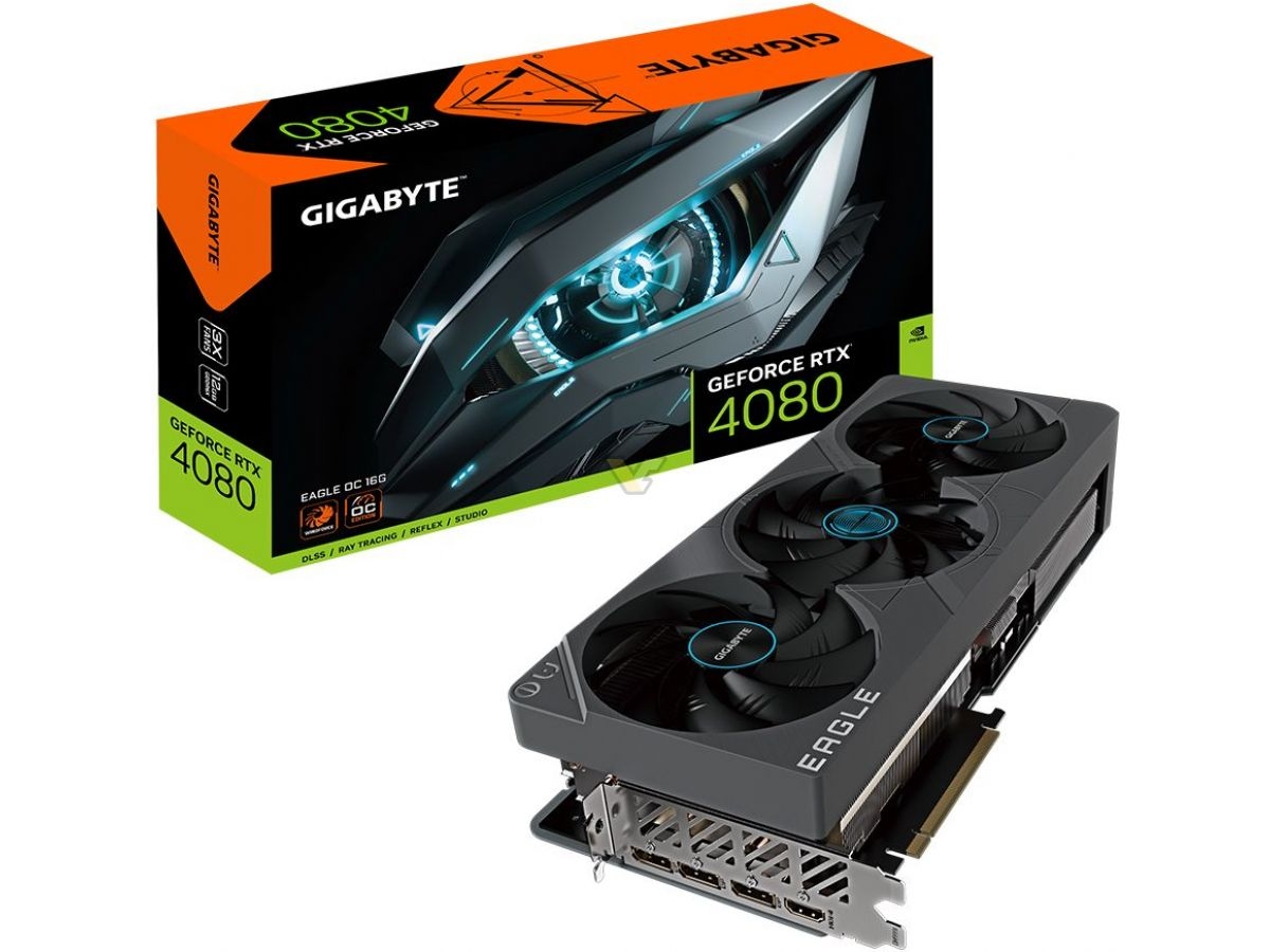 GIGABYTE intros GeForce RTX 4080 AORUS, AERO, GAMING, EAGLE series