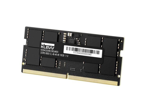 KLEVV's new DDR5-5600 memory SO-DIMM