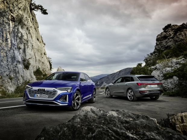 The Audi Q8 e-tron has refreshed design, improvements in range and efficiency