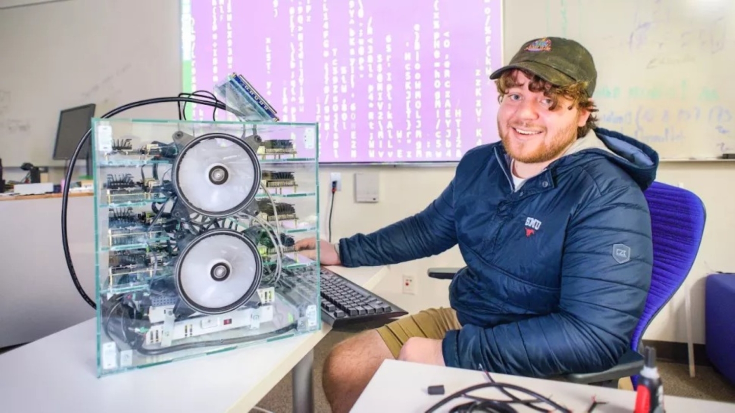 Students Use 16 X NVIDIA Jetson Nano Modules To Make Desktop Supercomputer