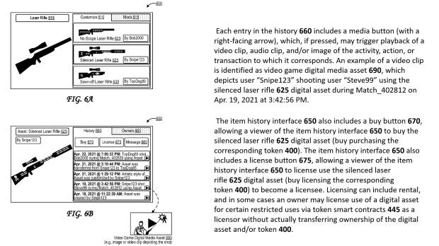 Sony NFT patent describes the marketplace where users buy, sell and rent digital assets 6