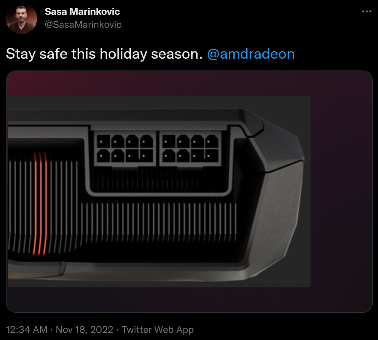 AMD has LOL moment at NVIDIA: #39 stay safe this holiday season #39