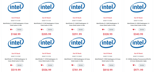 Intel Core i9-13900KS listed in Canada, costs 22% more than Core i9-13900K