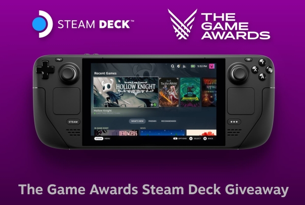 Valve to give away over 100 Steam Deck handhelds during The Game Awards
