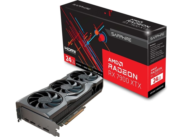 SAPPHIRE Radeon RX 7900 series reference GPUs turn up on Amazon