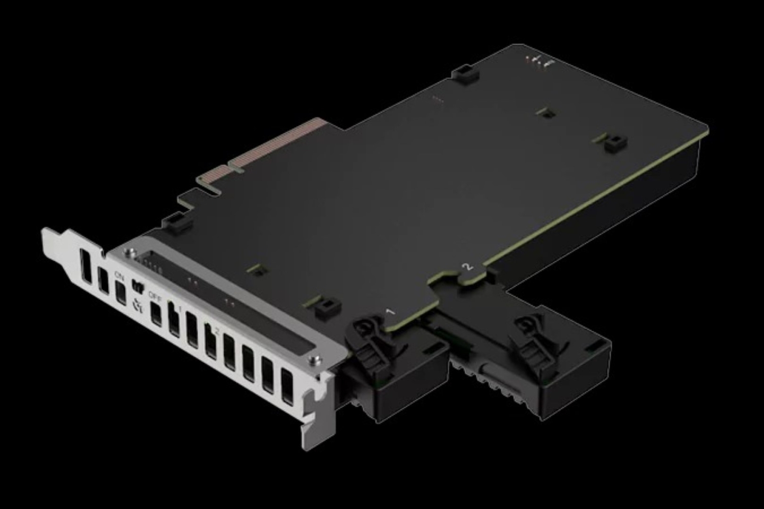 ICY DOCK Unveils Concept PCIe Gen5 M.2 & E1.S SSD Adapter Cards With  Active-Cooling Tech