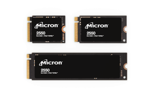 Micron's new 2550 NVMe SSD: first client SSD using NAND with over 200 layers