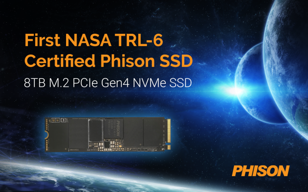 Phison's 8TB SSD gets NASA certification for Lunar Moon Mission in 2023