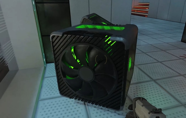 Portal with RTX has hidden GeForce RTX 40 cubes, with dual 16-pin connectors