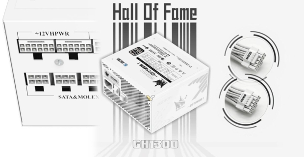 GALAX's new Hall of Fame GH1300 ATX 3.0 ready PSU