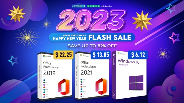 Reducere de Anul Nou 2023 pentru Office 2021 Pro, Windows 10 și alte instrumente