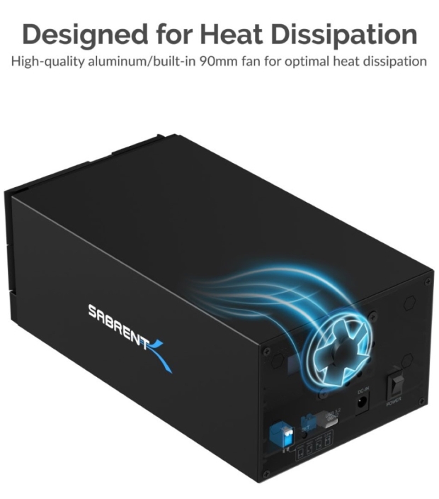Sabrent's new SATA-RAID HDD Docking Station with card readers Sabrent's new SATA-RAID HDD Docking Station with card readers